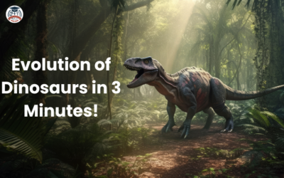 Evolution of Dinosaurs in 3 Minutes!